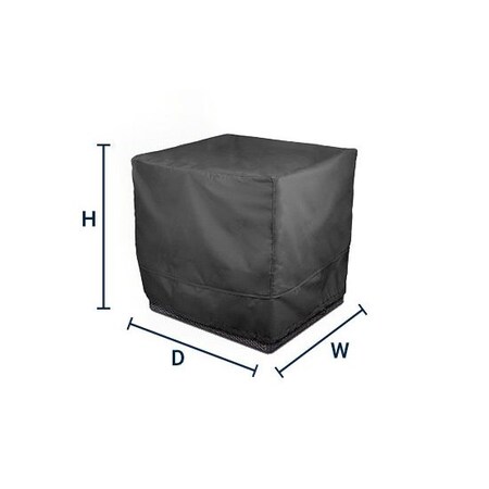 Eevelle Meridian Corner Sectional Chair Cover, Charcoal Gray, 34 in L x 34 in W x 30 in H MDCSC-CHL